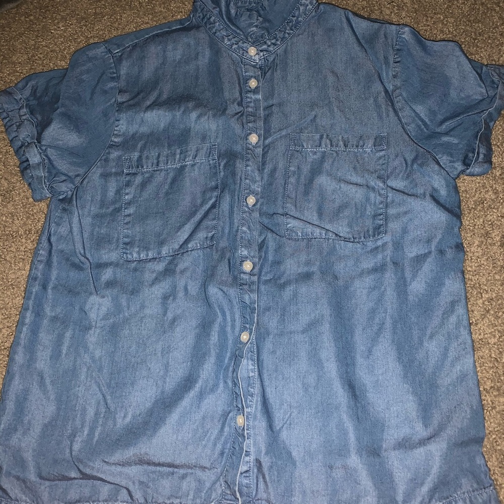 Denim Button Up